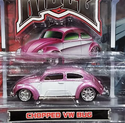 Maisto Chopped VW Volkswagen Beetle Bug G Ridez Urban Diecast Detailed Car Pink • $8.99