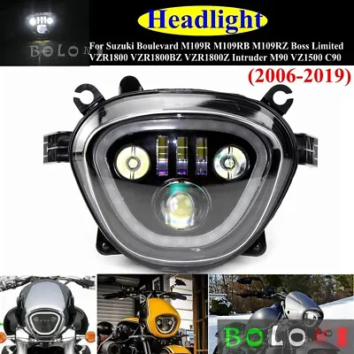 For Suzuki Boulevard M109R VZR1800 VZ1500 M90 2006-2022 Motorcycle LED Headlight • $409.95