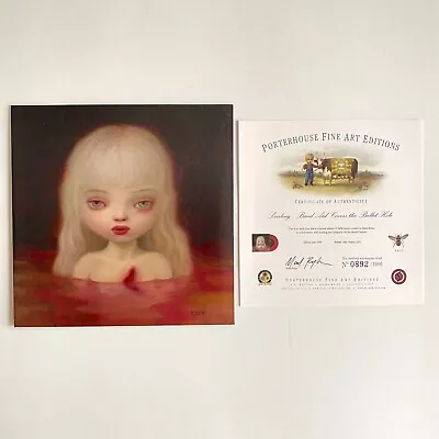 Signed Mark Ryden Starling LE 892/1000 Red Vinyl 7” Band Aid Covers Bullet Hole • $225