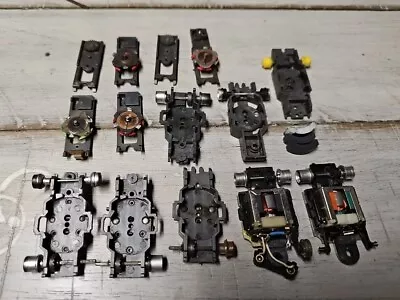 Vintage HO Slot Car Lot Parts W 1971 Dated AFX Non Magnatration Tyco Pro Tjet • $64