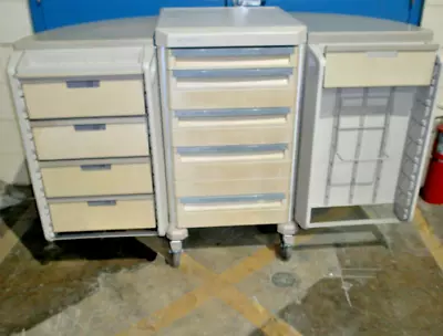 Metro Starsys Butterfly 5 Drawer Medical Supply Crash Cart- Each Side Fans Out  • $628.95