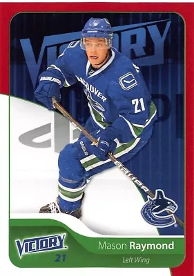 11/12 Upper Deck Victory Red #189 Mason Raymond Canucks *60570 • $1.99