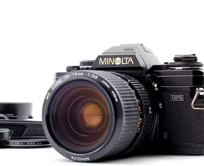 [Exc+5] Minolta X-700 Black Body 35mm SLR Film Camera MD 35-70mm F3.5 Lens JAPAN • $99.99