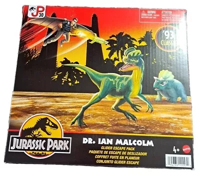 Jurassic Park Dr. Ian Malcolm Glider Escape Pack 93 Classic 30th Anniversary SE • $14.99