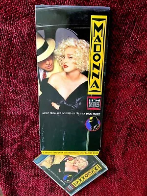 Madonna I'm Breathless Dick Tracy Original Promo Longbox Cd Sooner Or Later Lp • $135