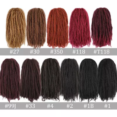 Top Kinky Twist Crochet Braiding Long Marley 18 In For Braids Or Locs  • $8.09