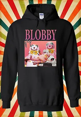 Mr Blobby Collection TV Icon Vintage Men Women Unisex Top Hoodie Sweatshirt 3007 • £19.95