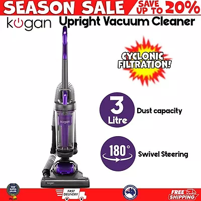 Pet Upright Vacuum Cleaner With 3-in-1 Brush Floor Carpet Cleaner 3L Vac • $134.82