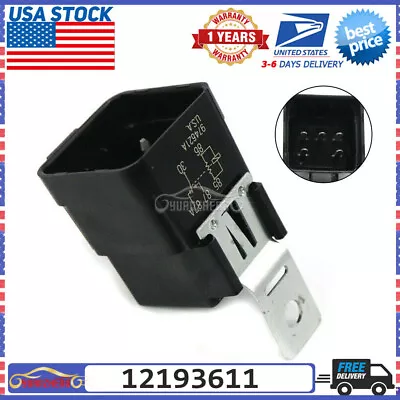 Accessory Power Blower Motor Relay New 12193611 12077864 VF28-65F14-P01 12135000 • $29.46