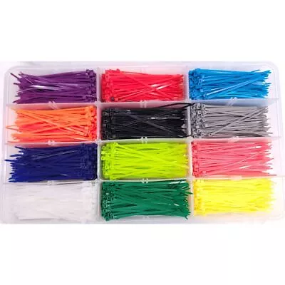 4  Cable Ties Wire Ties Zip Ties Wire Organization 100 Pcs • $34.99