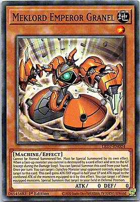 Meklord Emperor Granel LED7-EN024 Yu-Gi-Oh! Card Light Play 1st Edition • $0.99