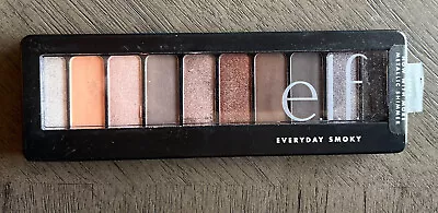 Elf Everyday Smoky Eyeshadow Palette #83278 With 10 Shades New • $12.99