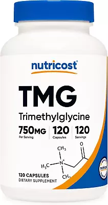 TMG (Trimethylglycine) 750Mg 120 Capsules • $17.59