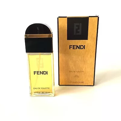 Vintage FENDI Original 1.7 Oz  50 Ml Eau De Toilette Spray For Women Perfume • $295
