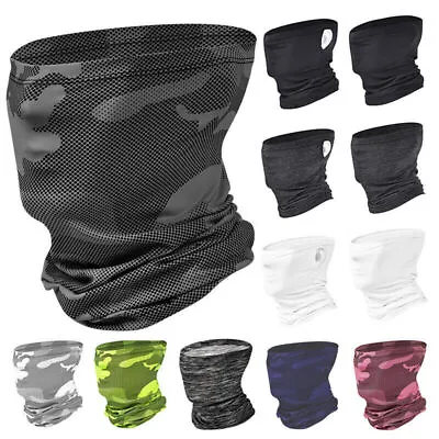 Half Face Mask Motorcycle Cycling Riding Scarf Bandana Neck Tube Snood Balaclava • £3.99