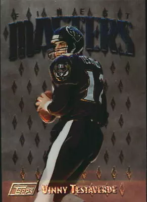 1997 Finest Embossed Baltimore Ravens Football Card #148 Vinny Testaverde S • $1.69
