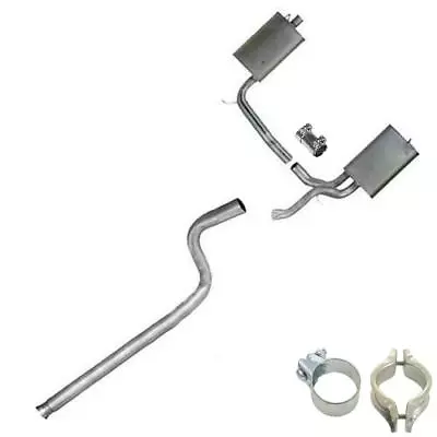 Single Outlet Exhaust System Kit Fits: 1999-2000 Volvo S70 2.4L Turbo AWD • $274.74