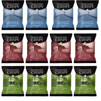 Yorkshire Crisps Booster Pack 12 X 40g • £17