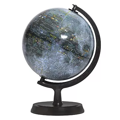 Mapsoft Explorer Gray Moon Globe 24cm/9.5  M-24 Lunar Globe Map Atlas Post • $70