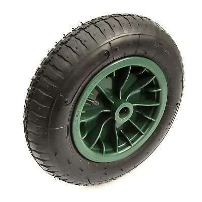 3.50-8 / 4.00-8 Plastic Wheel & Tyre & Inner Tube 15 Inch Launch Trolley Trailer • £13.49