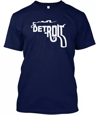 DETROIT Tee T-Shirt Made In The USA Size S To 5XL • $21.59