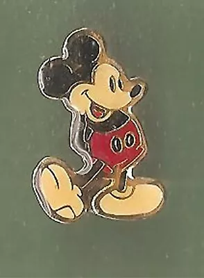 Classic Mickey Mouse Lapel Pin With Pin Back • $4.99