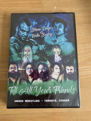 £0.99 • Buy Smash Wrestling DVD  Tell All Your Friends Brian Cage Butcher & The Blade AEW