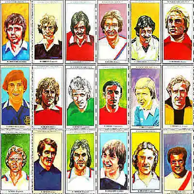 Sun Soccercards 1978 1979 Single Football Player Cards - Various 201 - 300 • £1.75