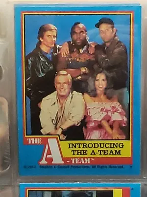 1983 Topps The A-team Complete Trading Card Base Set 1-66   1-12 Stickers • $26.99