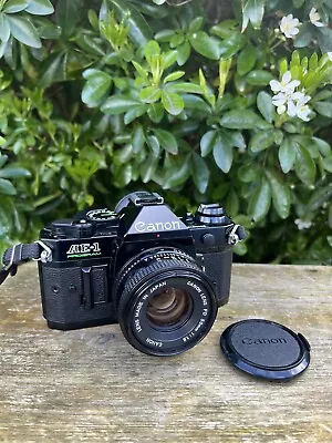 Canon AE1 Program Camera In Black • £79.77