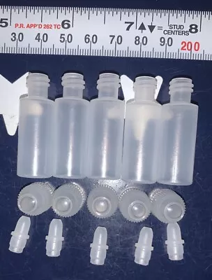 5pcs 2ml Empty Plastic Squeezable Dropper Bottles Oils Lubes Liquid Dropper LDPE • $11.35