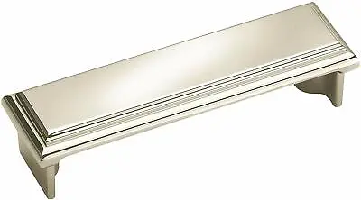 $8.95 • Buy Amerock BP26130PN Manor 3  Center-to-Center Polished Nickel Cabinet Cup Pull