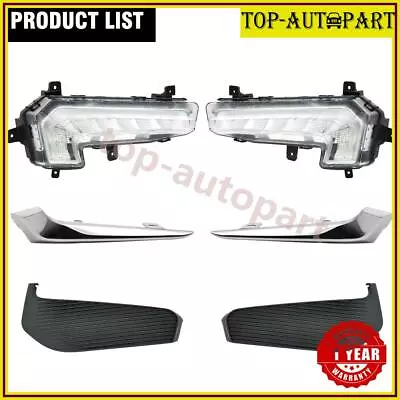 For Chevrolet Malibu XL 2016 2017 2018 Bumper LED Fog Light Daytime Running Lamp • $80.39