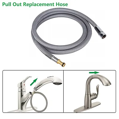 Pull Out Replacement Hose For Moen Kitchen Faucet 159560 Replacement Hose Kit • $15.59