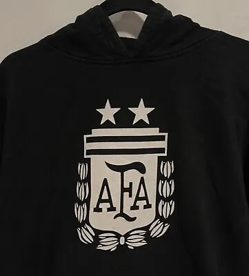 Argentina Two-Star AFA Messi #10 Hoodie Sweatshirt Futbol Soccer Kids XL/Adult M • $20.99