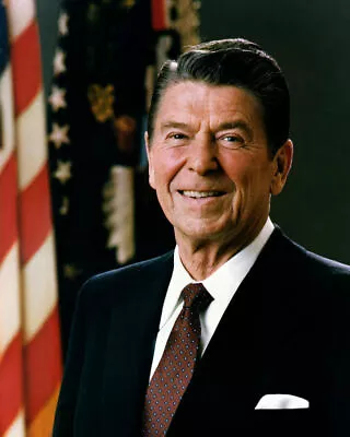 President Ronald Reagan Official Portrait 8 X 10 Republican Movie Photo Picture • $13