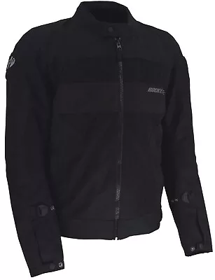 Joe Rocket Valiant Mens Textile Motorcycle Jacket Black/Black XL Tall • $117.58