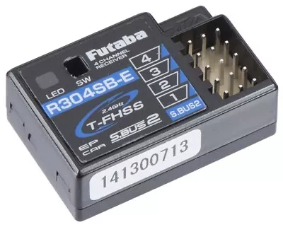 Futaba R304SB-E 4-Ch S.BUS2 2.4GHz T-FHSS Telemetry Receiver FUT01102180-3 • $69.99