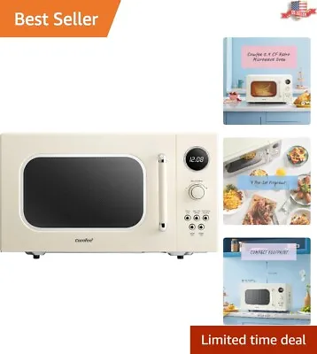 Vintage Microwave - 9 Preset Programs Fast Cooking - ECO Mode - 0.9 Cu.ft 900W • $170.99