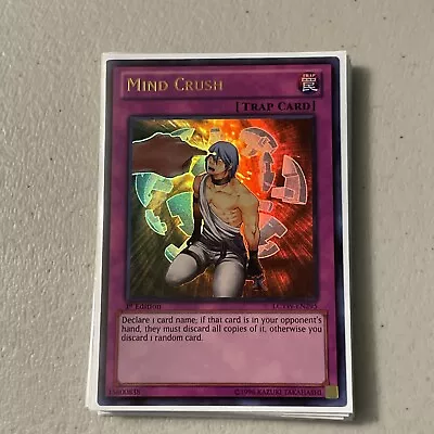 Yu-Gi-Oh! TCG Mind Crush Legendary Collection 3: Yugi's World Lcyw-En295 1st... • $2.50