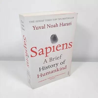 Sapiens - A Brief History Of Humankind By Yuval Noah Harari 2011 • $21.95