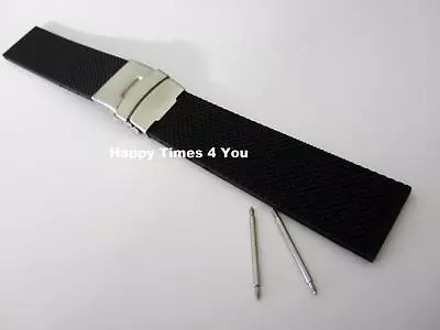 Movado Master Rubber Watch Band Strap Bracelet Replacement 0606363 • $19.99