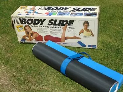 BODY SOLUTIONS SKATING Trainer EXERCISE SLIDE BOARD • $89.99