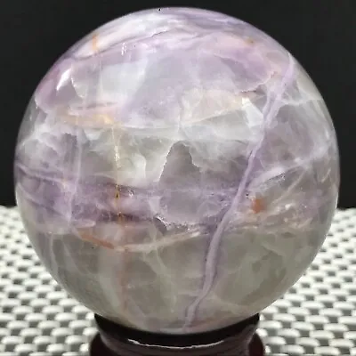 1.20LB Natural Purple Fluorite Sphere Quartz Polished Ball Crystal Healing F723 • $10.50