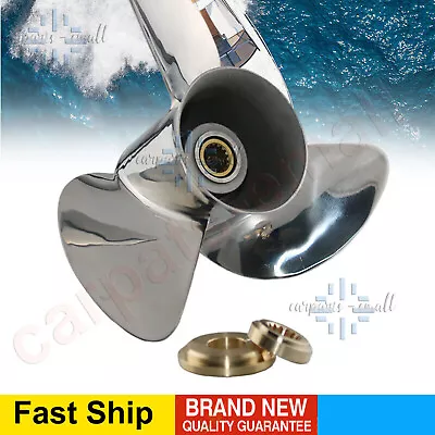 For Yamaha F150-300 225-300HP Stainless Outboard Propeller 14x19 RH 15 Tooth • $419.98