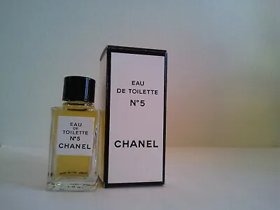 Vintage Chanel No 5 Miniature 5ml EDT Women's Perfume Fragrance Travel Size Rare • $89
