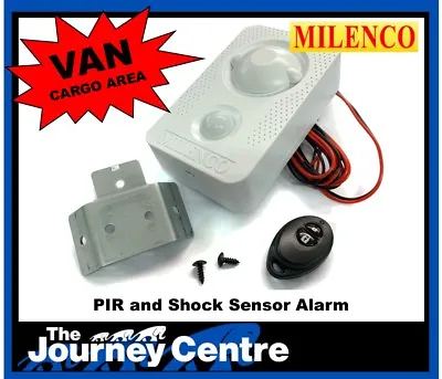 Motorhome Caravan Van Cargo Alarm Security 12v PIR Remote Panic Feature Milenco • £138.27