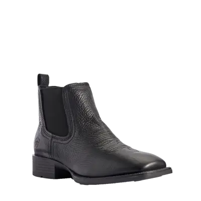 Ariat Men's Black Booker Ultra Ankle Boots 10031453 • $134.95