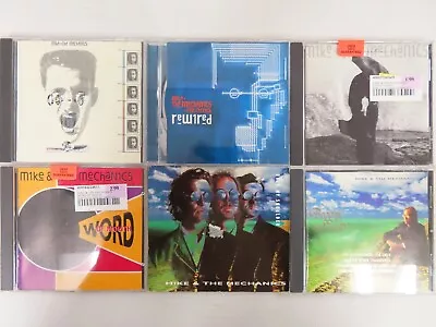 Lot Of 6 Mike + The Mechanics Music Cds - Self Titled Rewired Living Years ++ • $36