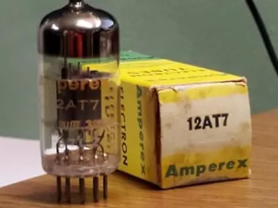 Mullard Amperex 12AT7 NOS VF3 B7 L2 Matching Etched Code MaxiPreamp2/TV-7 Tested • $30